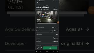 The Rake Kill Test Is Coming Back