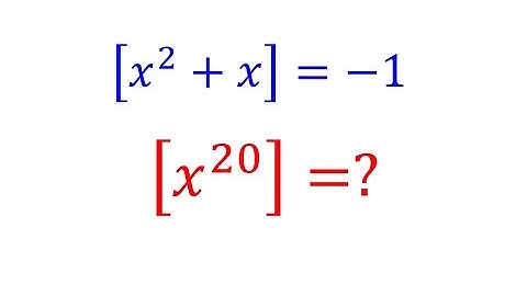 Solving an amazing olympiad math problem. The floor function. The greatest integer function. #math