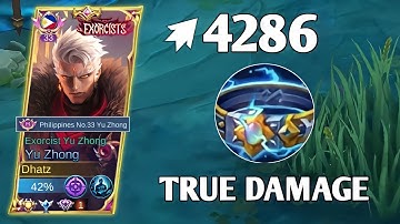 YU ZHONG TRUE DAMAGE BUILD IS BETTER THAN SUSTAIN BUILD? (MUST WATCH)