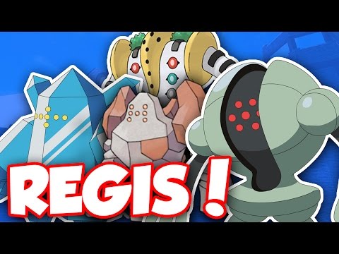 COME ARRIVARE Regirock, REGISTEEL, Regice, E Regigigas !! / Pokemon Brick bronzo