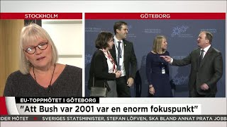 Anna-Lena Lodenius: 'Det finns ett namn som skiljer 2001 från nu' - Nyheterna (TV4)