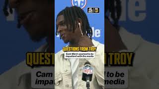 Cam Ward was ready to walk out... #titans #football #NFL