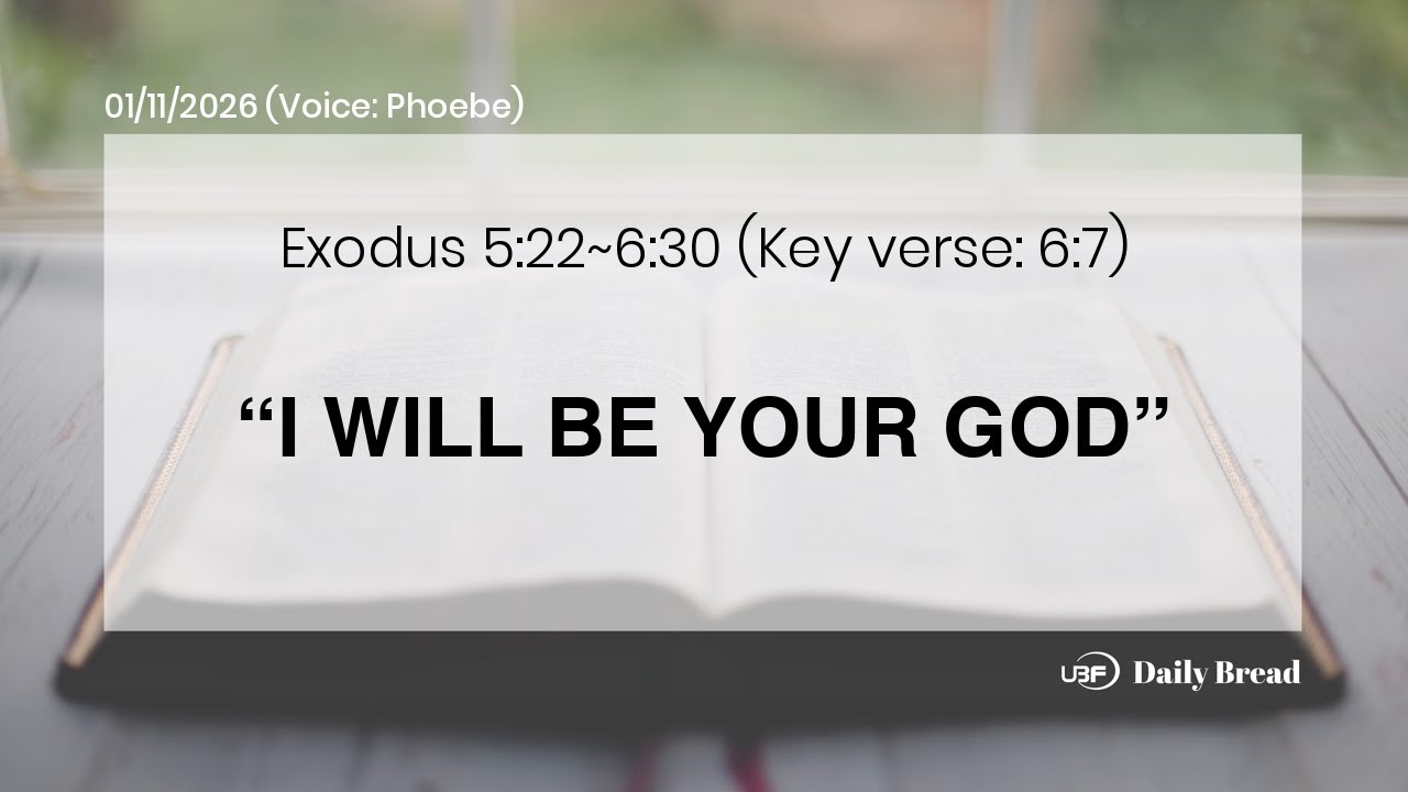 “I WILL BE YOUR GOD”, Exo 
