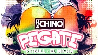 Iamchino Pitbull El Micha - Pegate [Lyric Video]