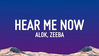 Alok, Zeeba & Bruno Martini - Hear Me Now