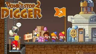 Don't Stop Digger 2: Digger Game Android Gameplay ᴴᴰ screenshot 3