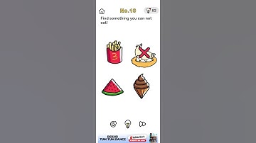 brain out #level 10 # find something you can not eat # viral # short video