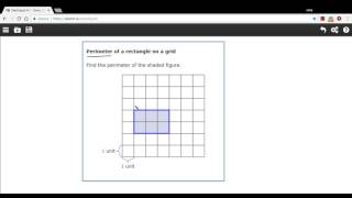 Perimeter Of A Rectangle On A Grid