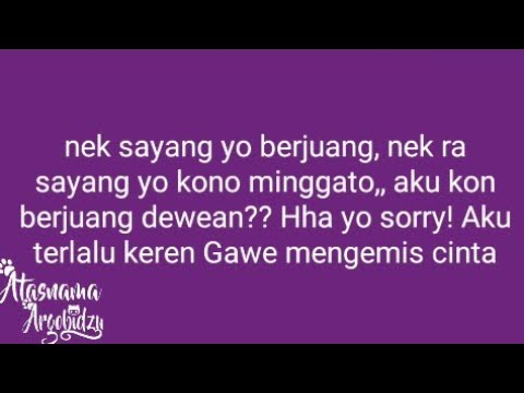 Caption Jowo Cinta Romantis - Nusagates