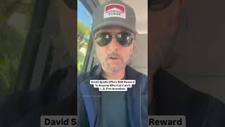 David Spade Offers $5K Reward To Anyone Who Can Catch L.A. Fire Arsonists