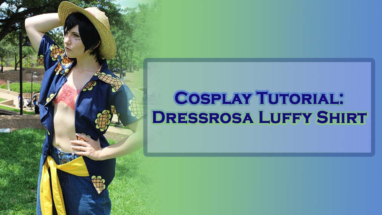 Tutorial: Cosplay One Piece- Luffy ( Aprenda passo-a- passo