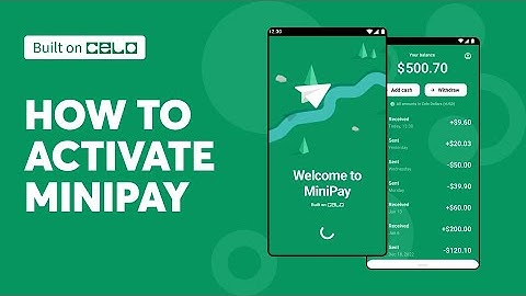 How to activate your MiniPay Wallet