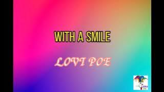 Lovi Poe - With a Smile Karaoke | Owe my Love OST