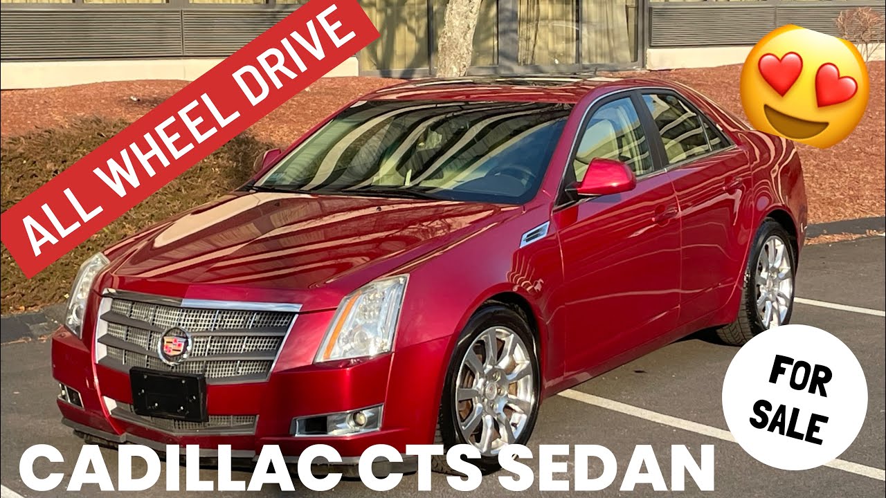 2008 Cadillac CTS Sedan AWD Finished In Crimson Pearl For Sale By Elite