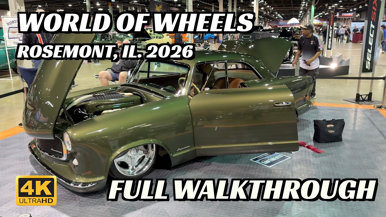 🔥 SPECTACULAR SHOW🔥  WORLD OF WHEELS 2026 | ROSEMONT, IL. | HUNDREDS OF THE HOTTEST RIDES.