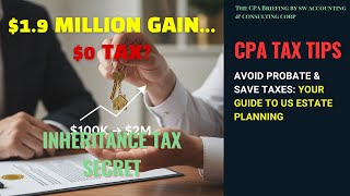 Avoid Probate & Save Taxes: Your Guide to US Estate Planning