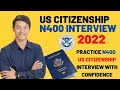 N400 US citizenship interview for US naturalisation in 2022
