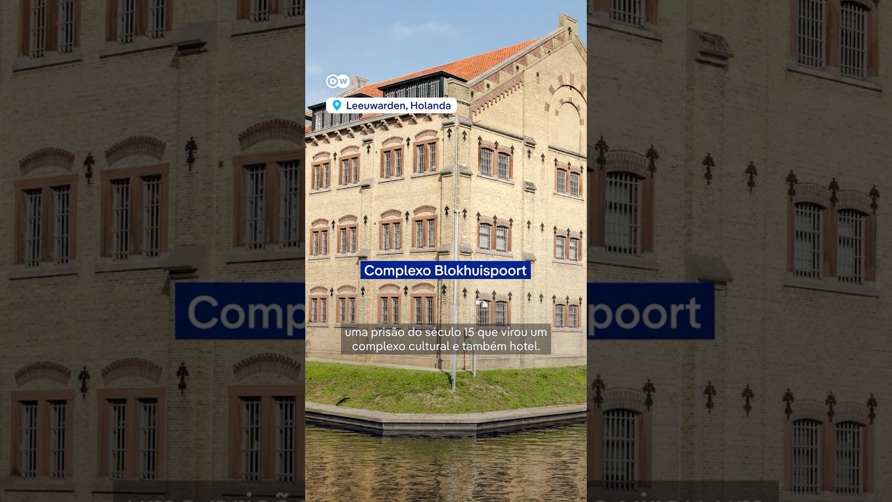 Em meio a uma queda na taxa de encarceramento, prisões na Holanda viram hotéis - #shorts