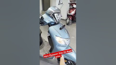 Thumbnail of 2024 Hero Pleasure Plus Xtec On Road price #pleasureplusxtec #shortsvideo