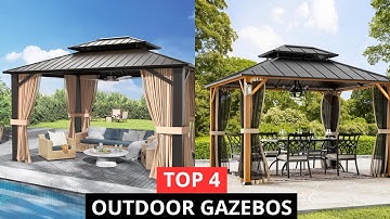 💥 4 Best Gazebos for Backyard
