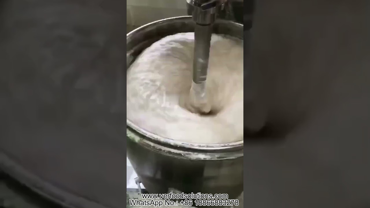 VERFOODSOLUTONS Commercial Automatic Electric Fish Meatball Batter Mixer Machine Test for Australia