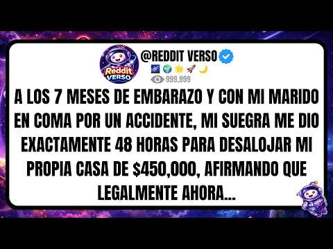 A LOS 7 MESES DE EMBARAZO Y CON MI MARIDO EN COMA POR UN ACCIDENTE, MI SUEGRA ME DIO EXACTAMENTE...
