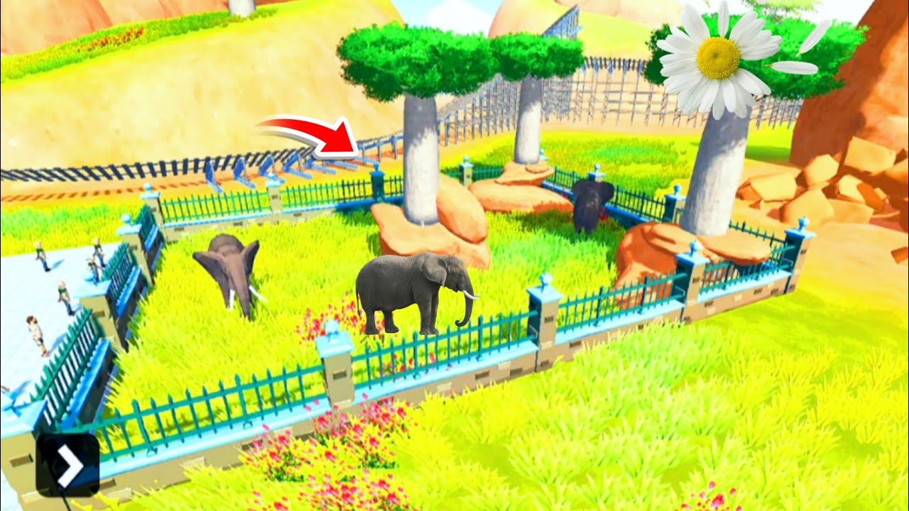 Real coasters Elephant park /Best idle game
