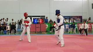 Taekwondo championship 2023 male-63kg Be careful for kicking