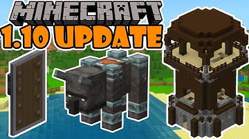 Minecraft 1.10 Out Now - All New Features & Changelog