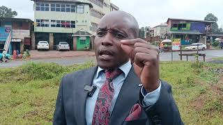 Kisii Campus Primary School Headteacher Mr. Alfred Mosota On Spot