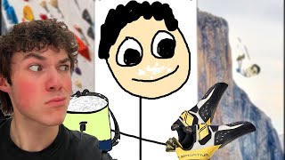 REACTING TO "Casually Explained: Rock Climbing" - Auger96 Reacts Wealth