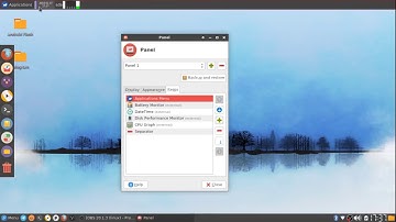 How to Move your Panel Applications to the Side that you want in XFCE