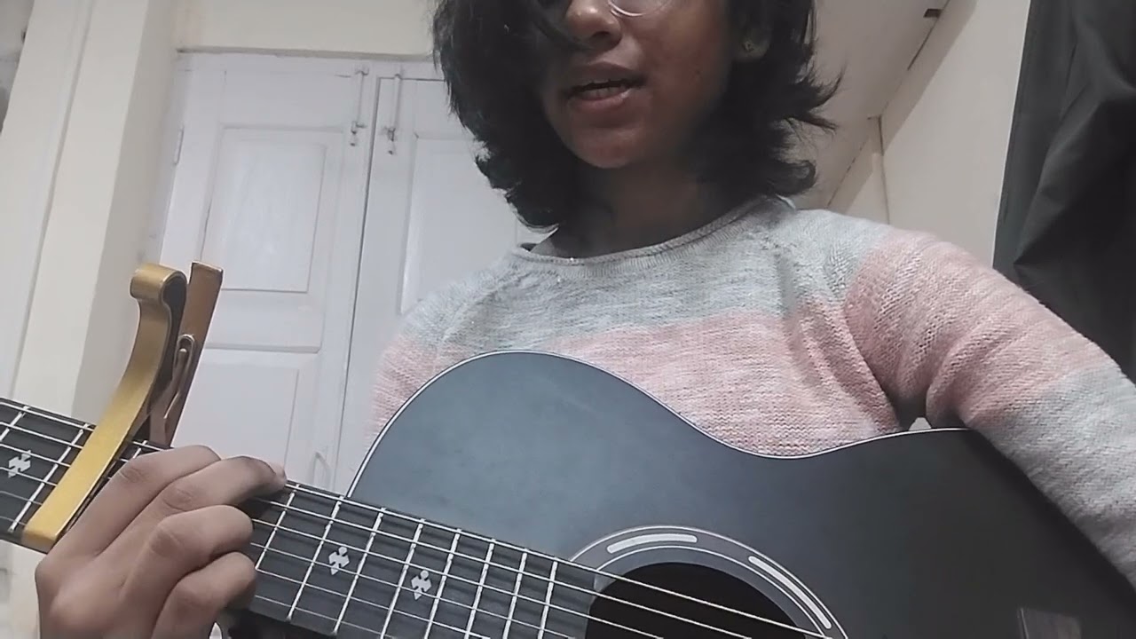 Rang jo lagyo - Cover female version #music#cover#guitar