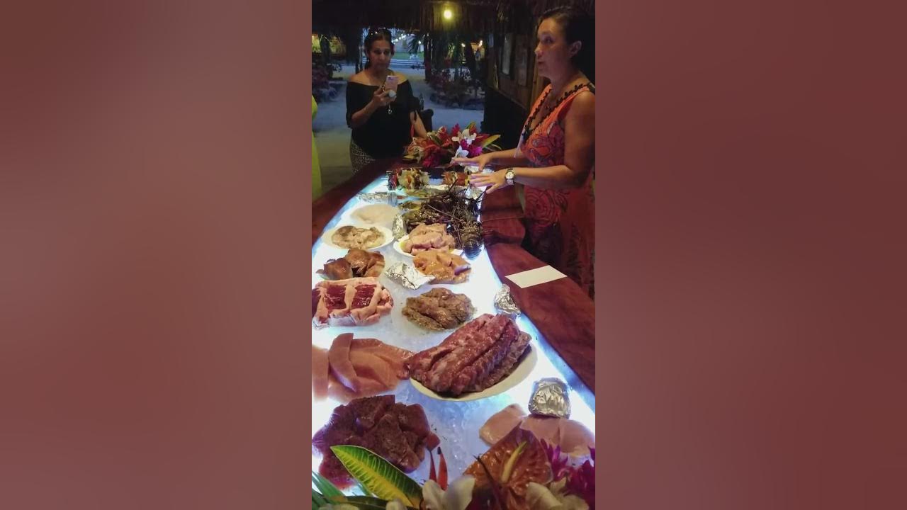 Bora Bora bloody Mary menu YouTube