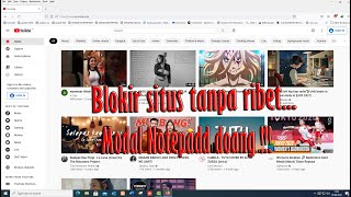 Cara mudah blokir situs di WINDOWS dengan Notepad / Notepad++ screenshot 1
