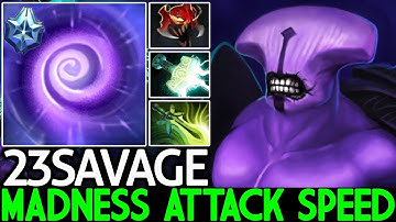 23SAVAGE [Faceless Void] Madness Attack Speed Aggressive Play 7.25 Dota 2