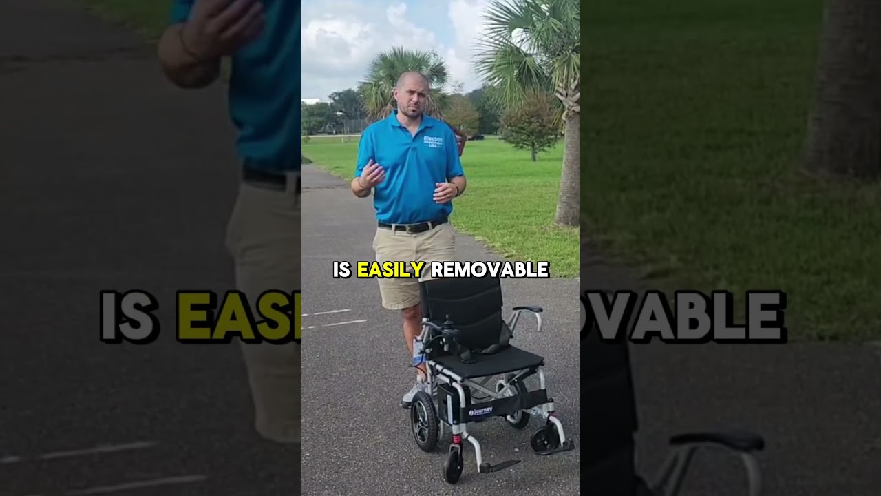 Journey Air Lightweight Folding Power Chair (35 lbs)