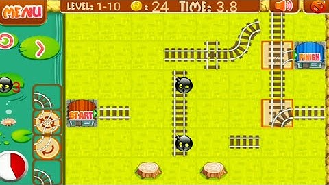 Train Maze - Solve Challenging Puzzle - (Episode-1 Level 10 - 15) Gameplay #2