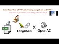 Build a CSV Chatbot Using LangChain & GPT-4