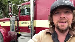 FIRST Day Back Trucking After Broken Knee!