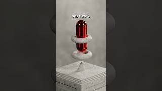 0% vs 100% Soft Body – Capsule Physics Goes CRAZY! #blender3d #blenderanimation #3danimation