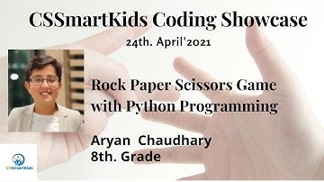 Rock Paper Scissors Game with Python