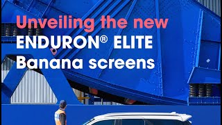 ENDURON® ELITE Banana Screens for hard rock mining