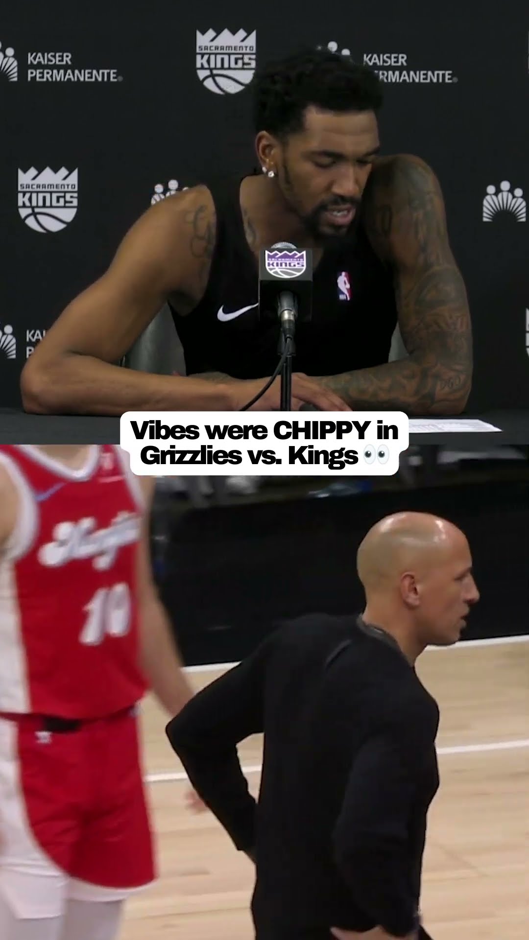 Jaren Jackson Jr. fouled out after this interaction with De'Aaron Fox ?