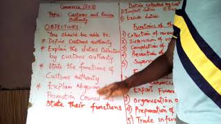 Customs and excise authority (ss 1)