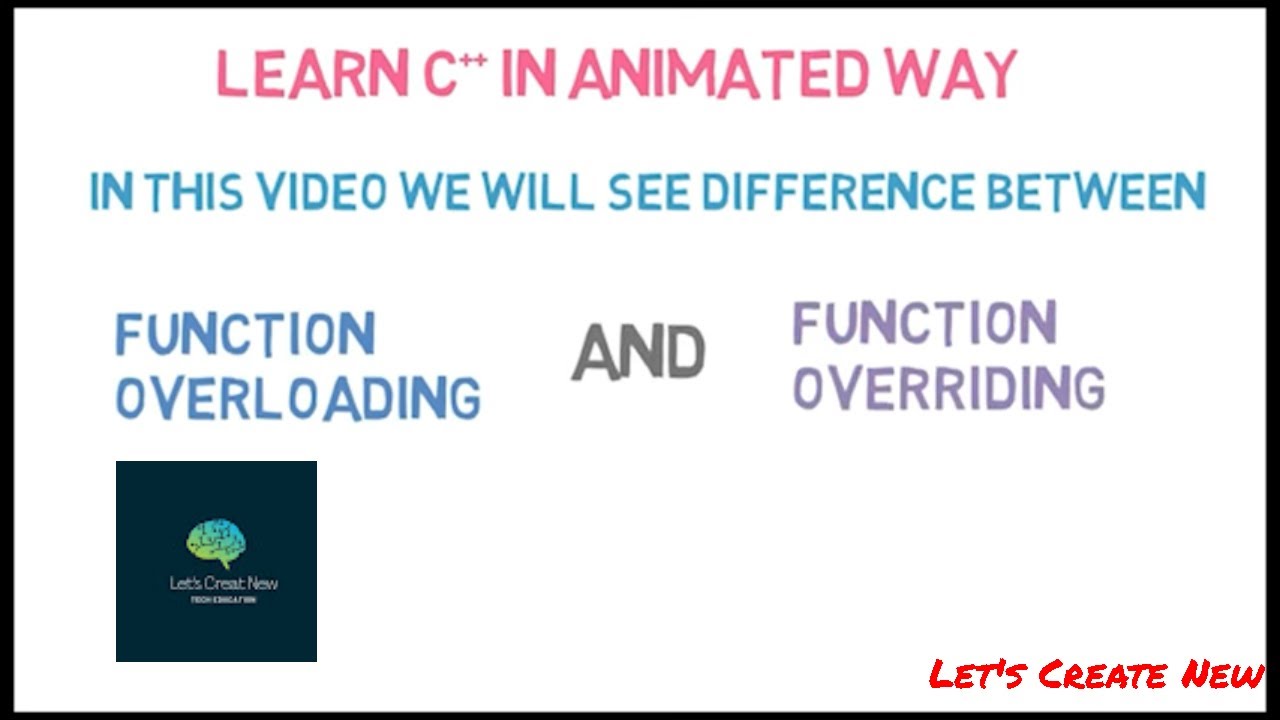 Difference between Function Overriding and Function Overloading in C++ ...