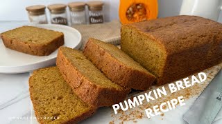 Quick and Easy Pumpkin Bread Recipe | One Clumsy Baker