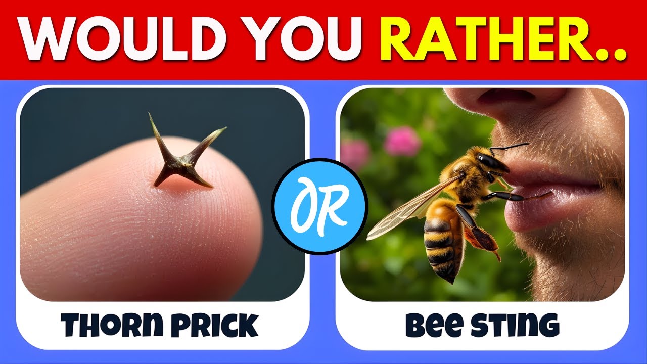 Would You Rather...? Hardest Choices Ever! 😱⚠️ Extreme Edition!😨🔥