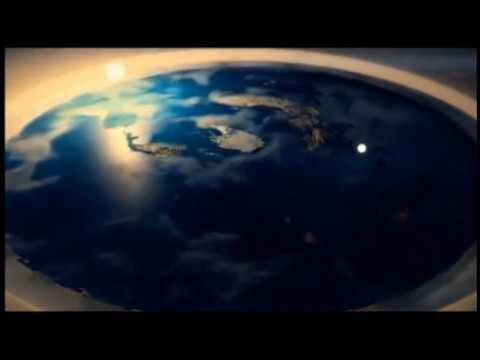 Плоская земля.  День - ночь.  Затмения.