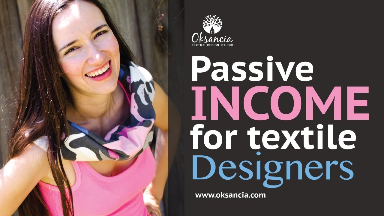 How to make passive income as a textile designer and surface pattern ...